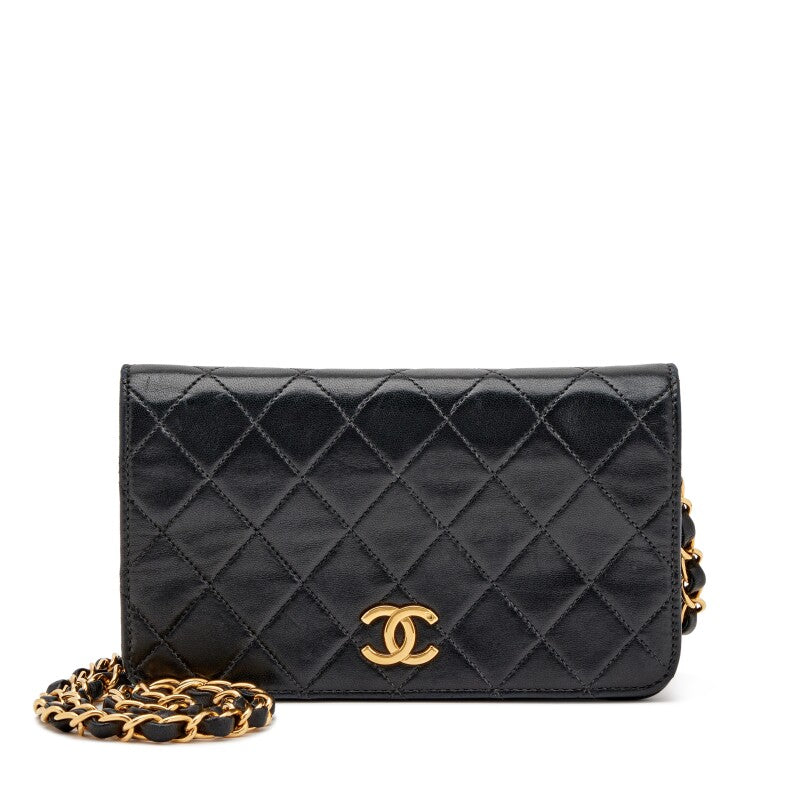Chanel QUILTED LAMBSKIN LEATHER Flap Bag - Rovelle Bags