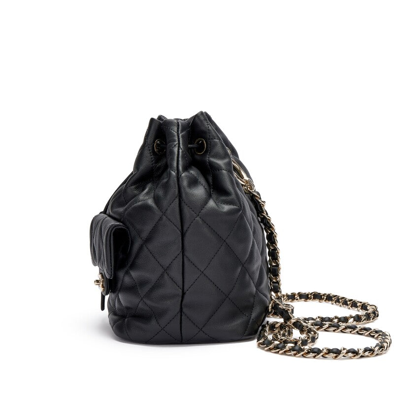 Chanel 2023 QUILTED LAMBSKIN Backpack - Rovelle Bags