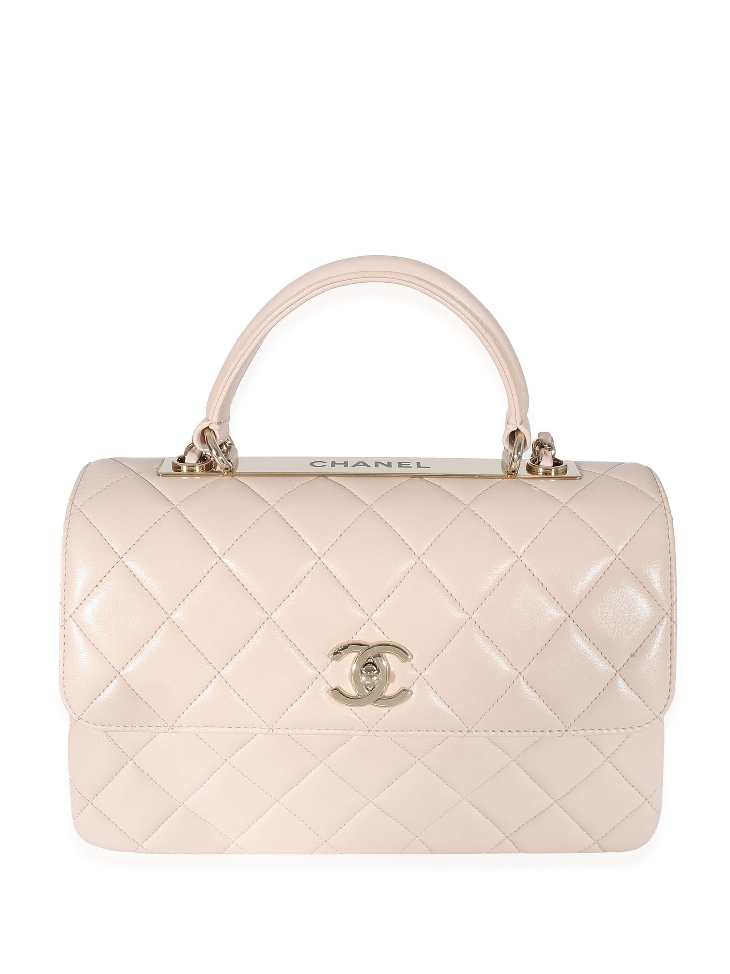 Chanel QUILTED LAMBSKIN TRENDY Flap Bag - Rovelle Bags