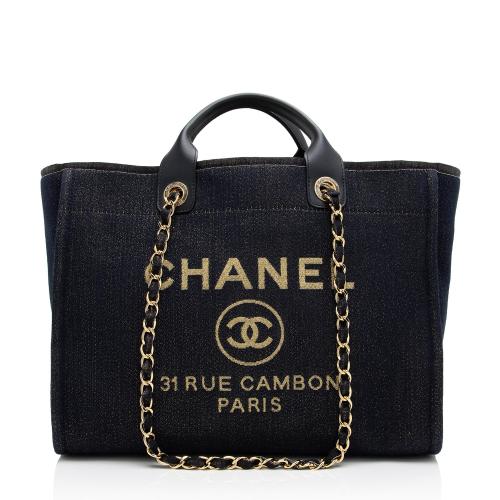 Chanel Deauville Tote Bag - Rovelle Bags
