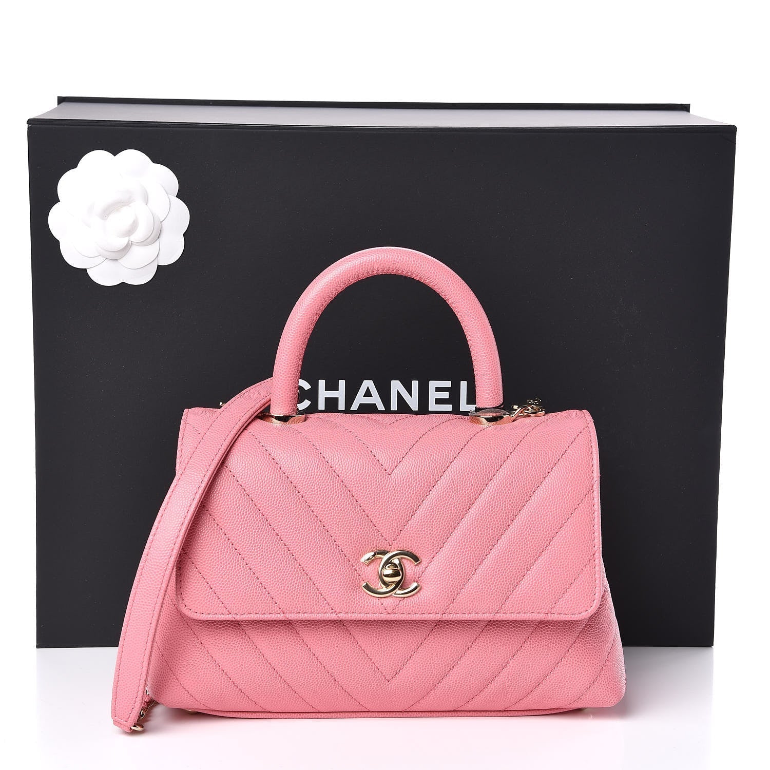 Chanel Coco Handle Flap Bag - Rovelle Bags