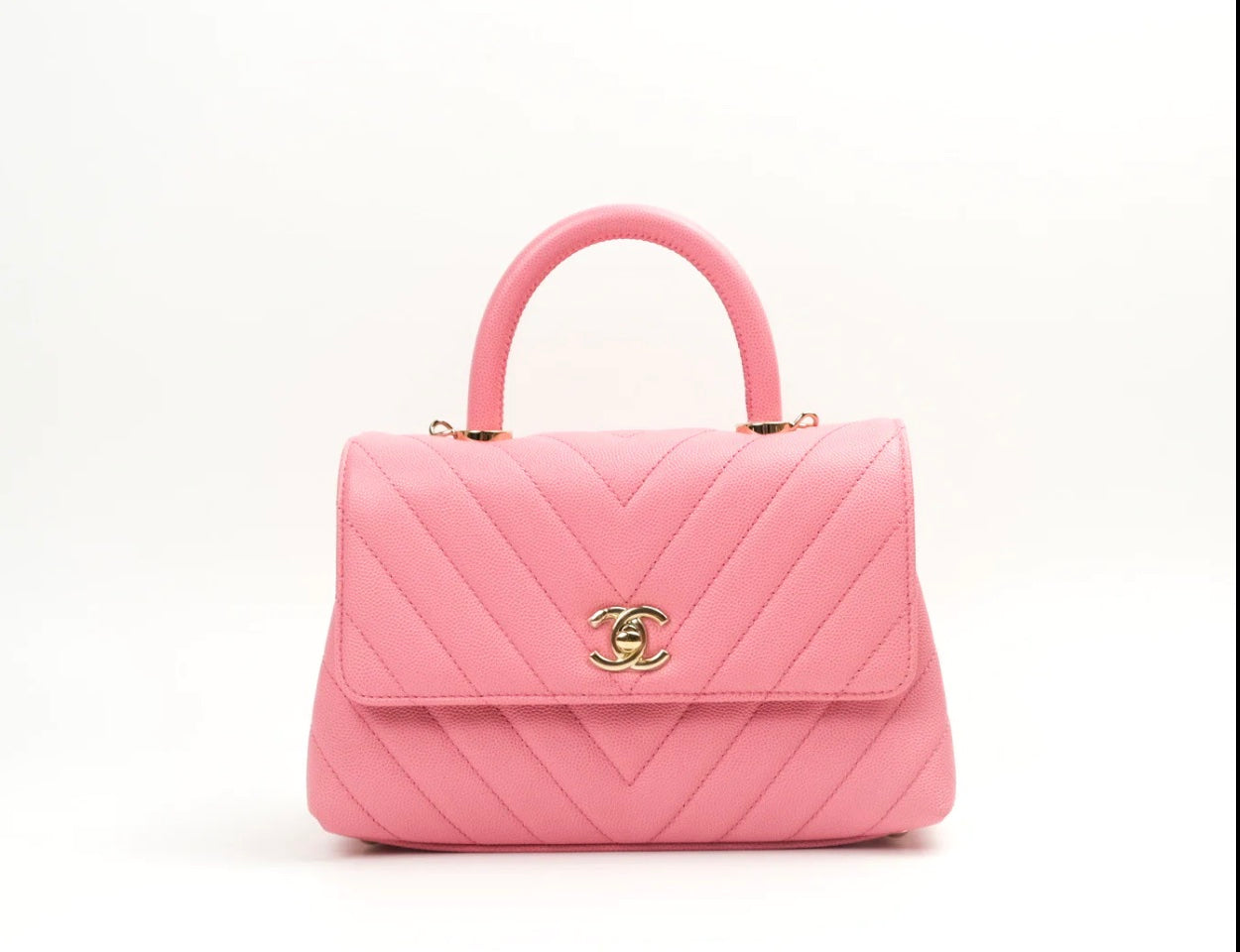 Chanel Coco Handle Flap Bag - Rovelle Bags