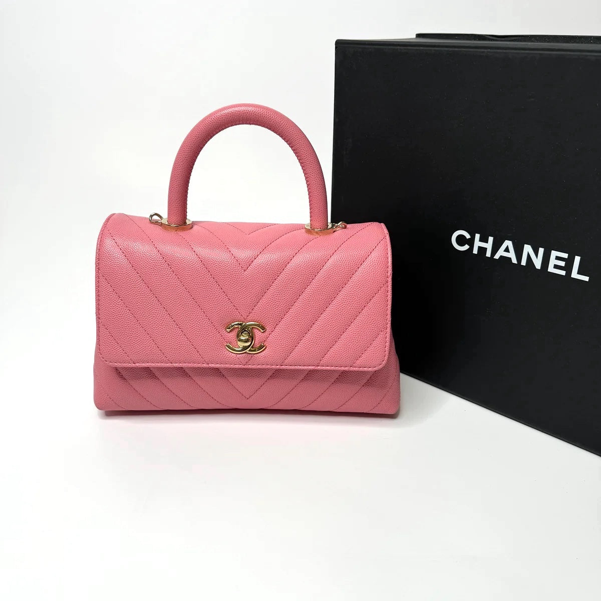 Chanel Coco Handle Flap Bag - Rovelle Bags