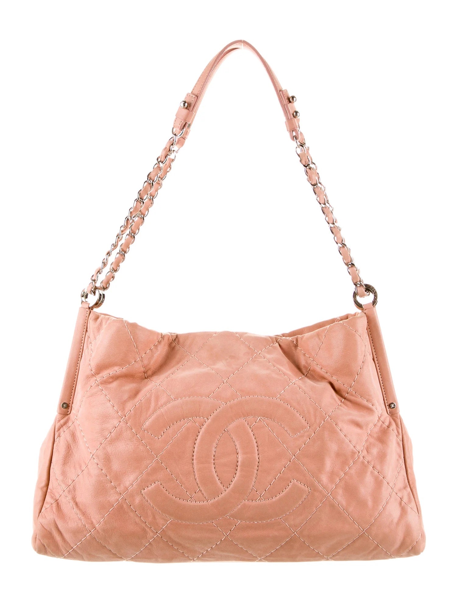 Chanel QUILTED CALFSKIN LEATHER Tote Bag - Rovelle Bags