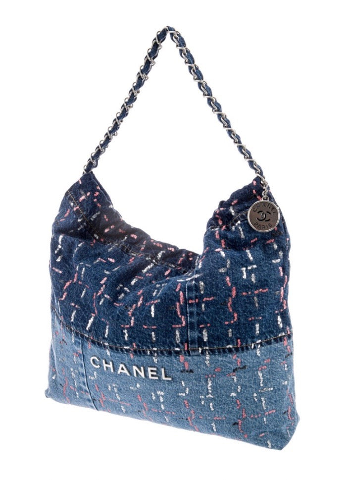 Chanel SEQUIN 22 Hobo Bag - Rovelle Bags