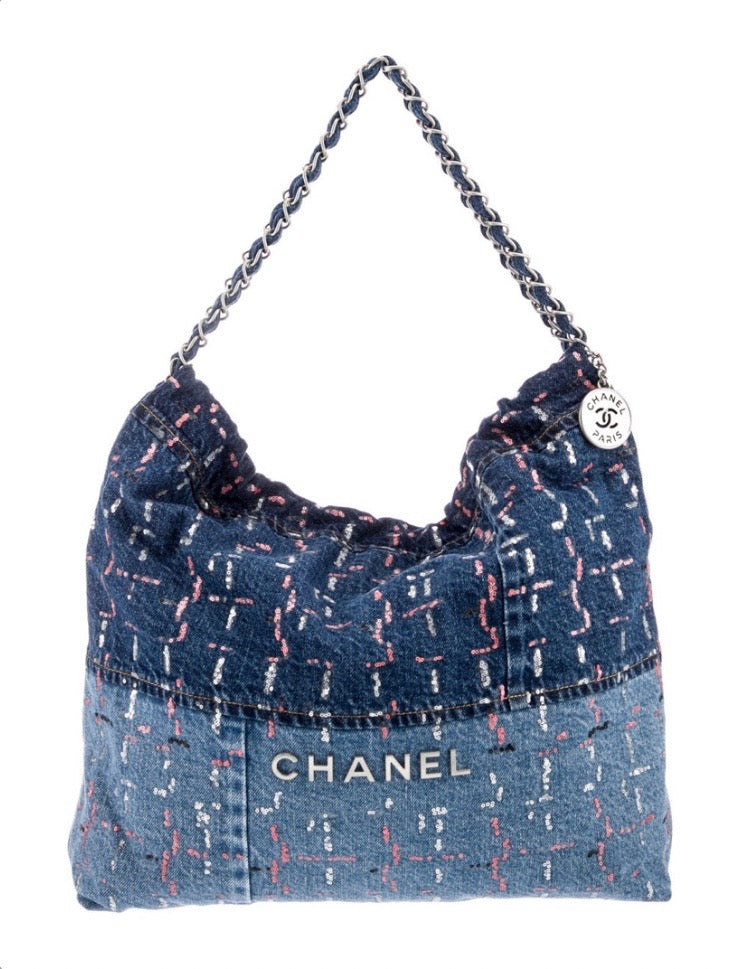 Chanel SEQUIN 22 Hobo Bag - Rovelle Bags