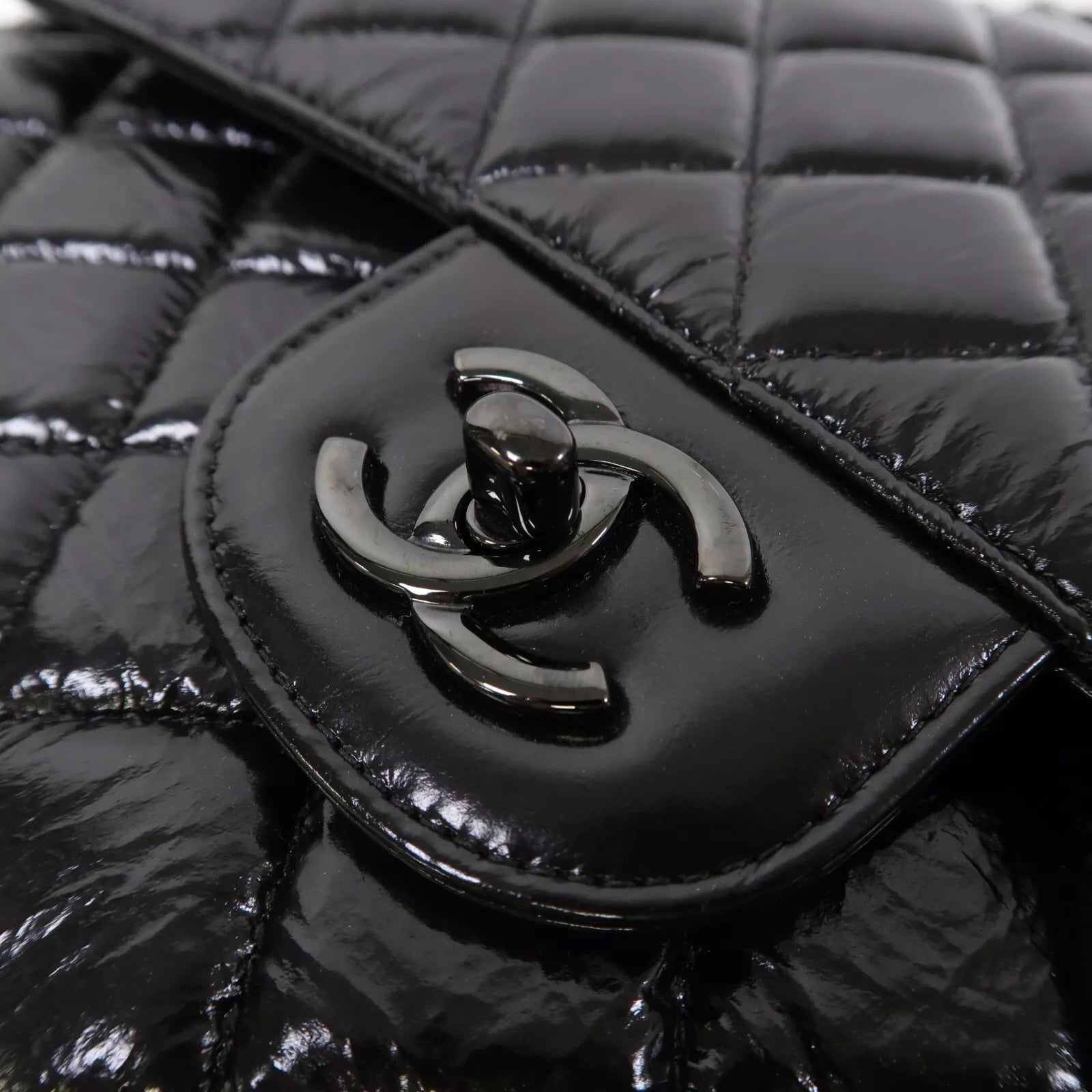 Chanel SO BLACK QUILTED Flap Bag - Rovelle Bags