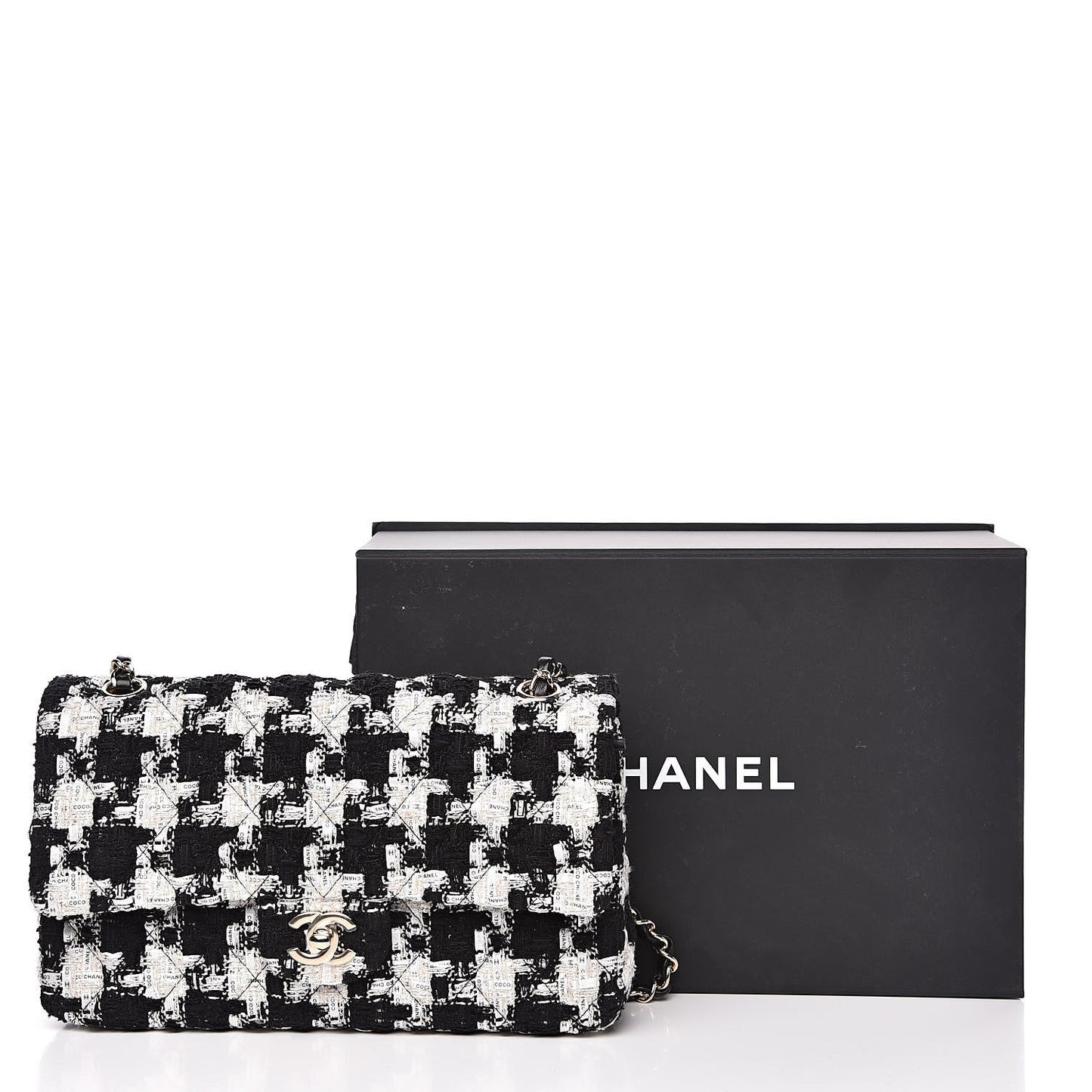 Chanel QUILTED TWEED DOUBLE Flap Bag - Rovelle Bags