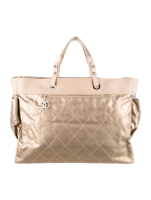 Chanel BIARRITZ QUILTED XL Tote Bag - Rovelle Bags