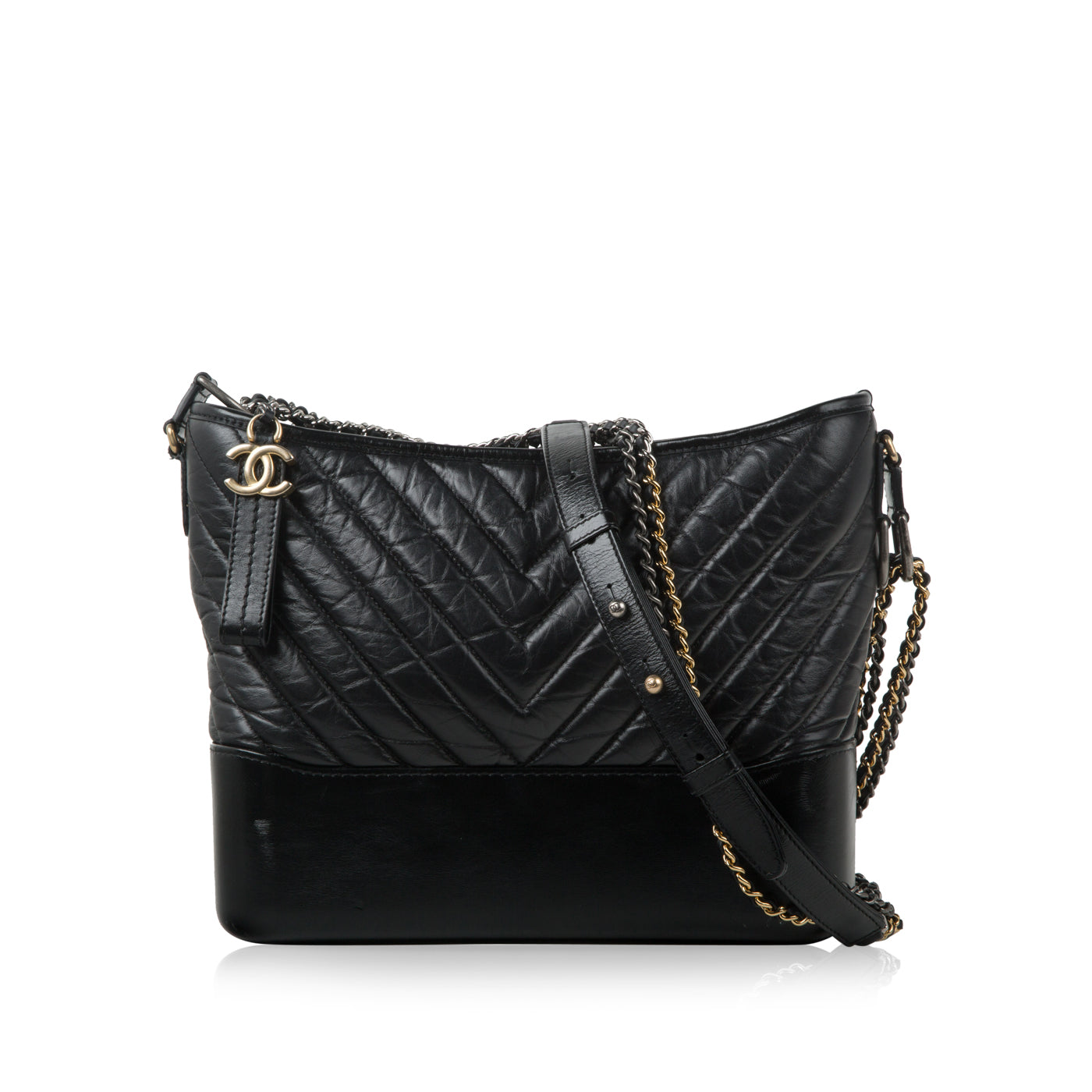 Chanel Classic Flap Quilted Black Shoulder Bag Style 5
