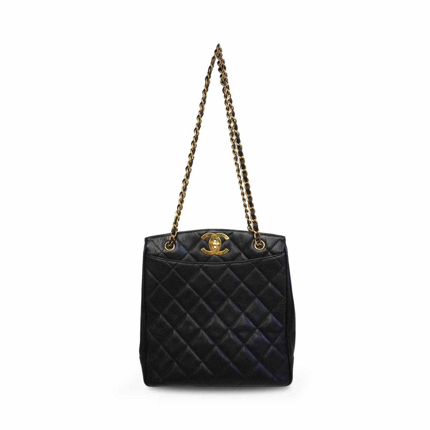 Chanel Quilted Caviar Tote Tote Bag - Rovelle Bags