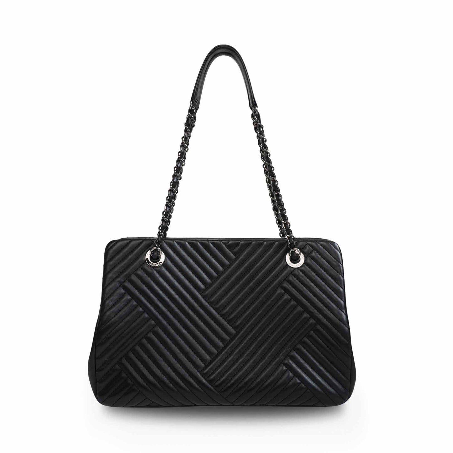 Chanel 'CC Crossing' Shopping Tote Tote Bag - Rovelle Bags