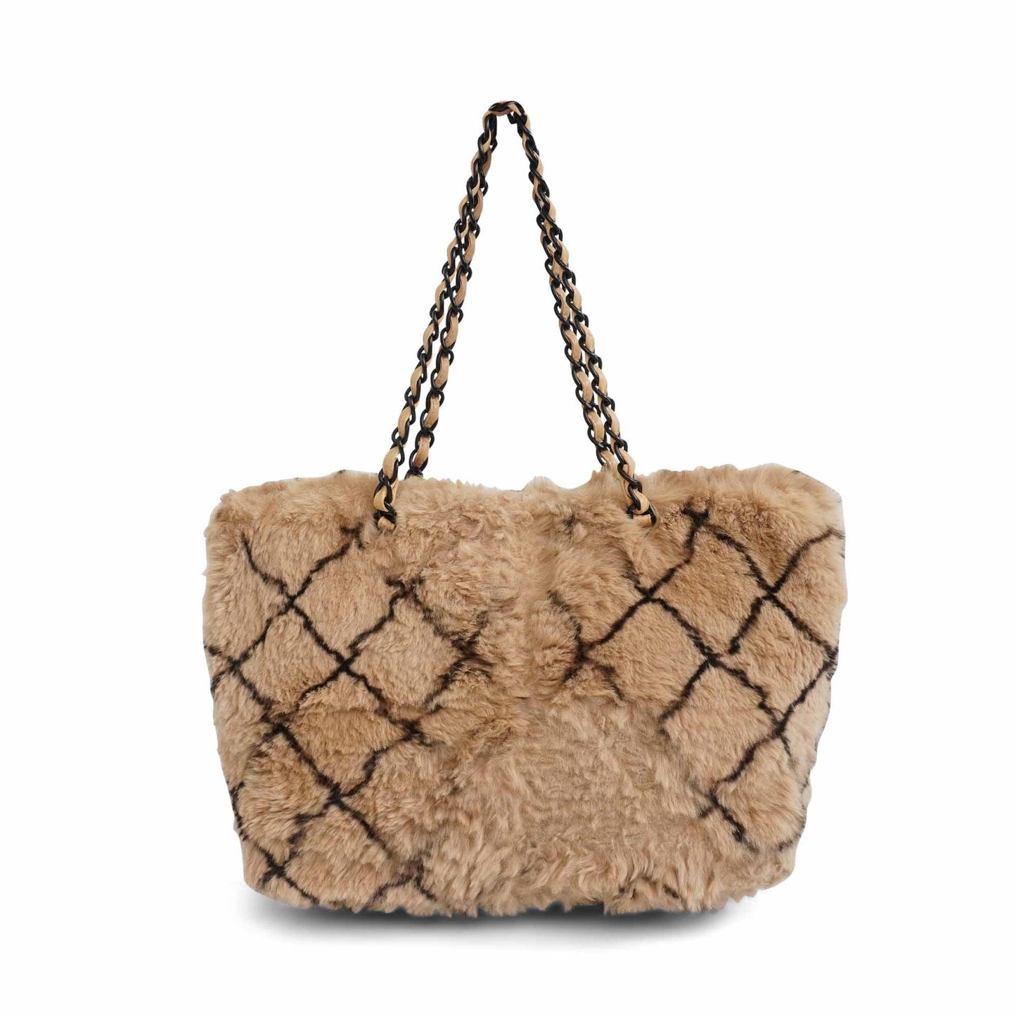 Chanel Rabbit Fur Tote Tote Bag - Rovelle Bags