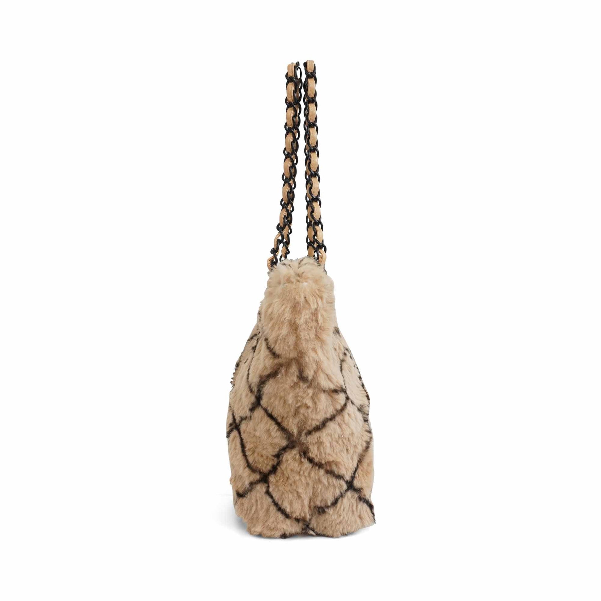 Chanel Rabbit Fur Tote Tote Bag - Rovelle Bags