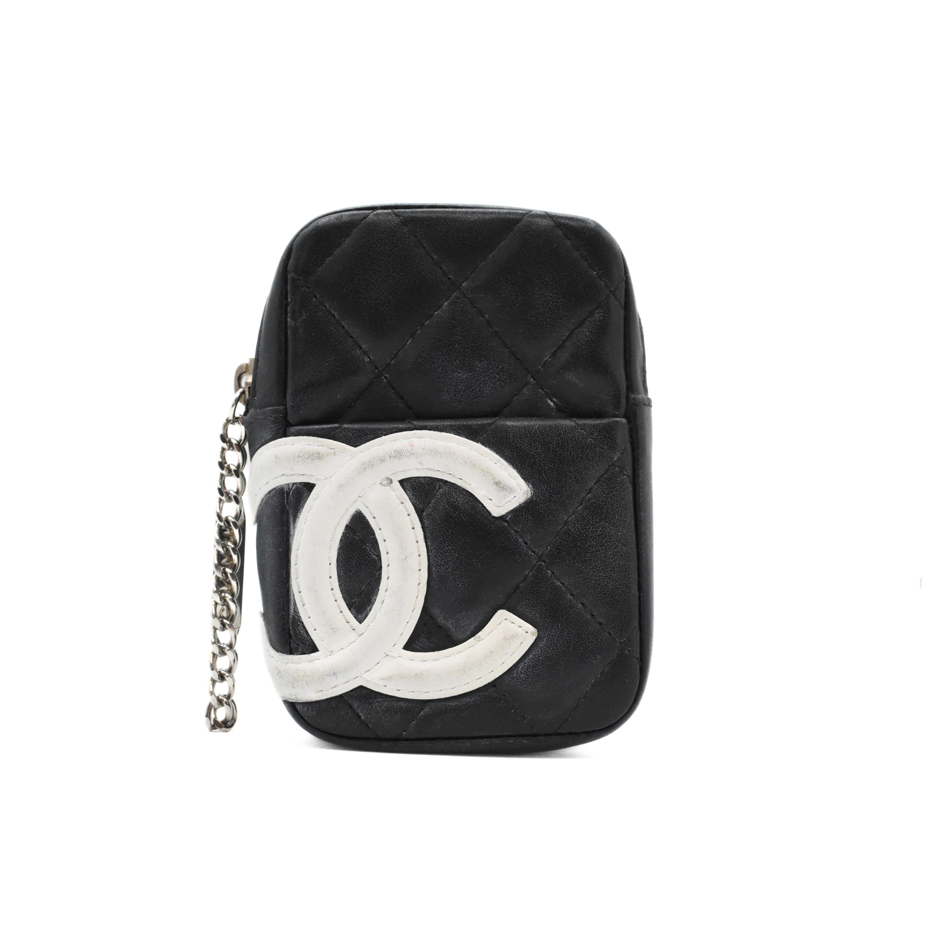 Chanel 'Cambon' Zip Pouch Clutch Clutch Bag - Rovelle Bags