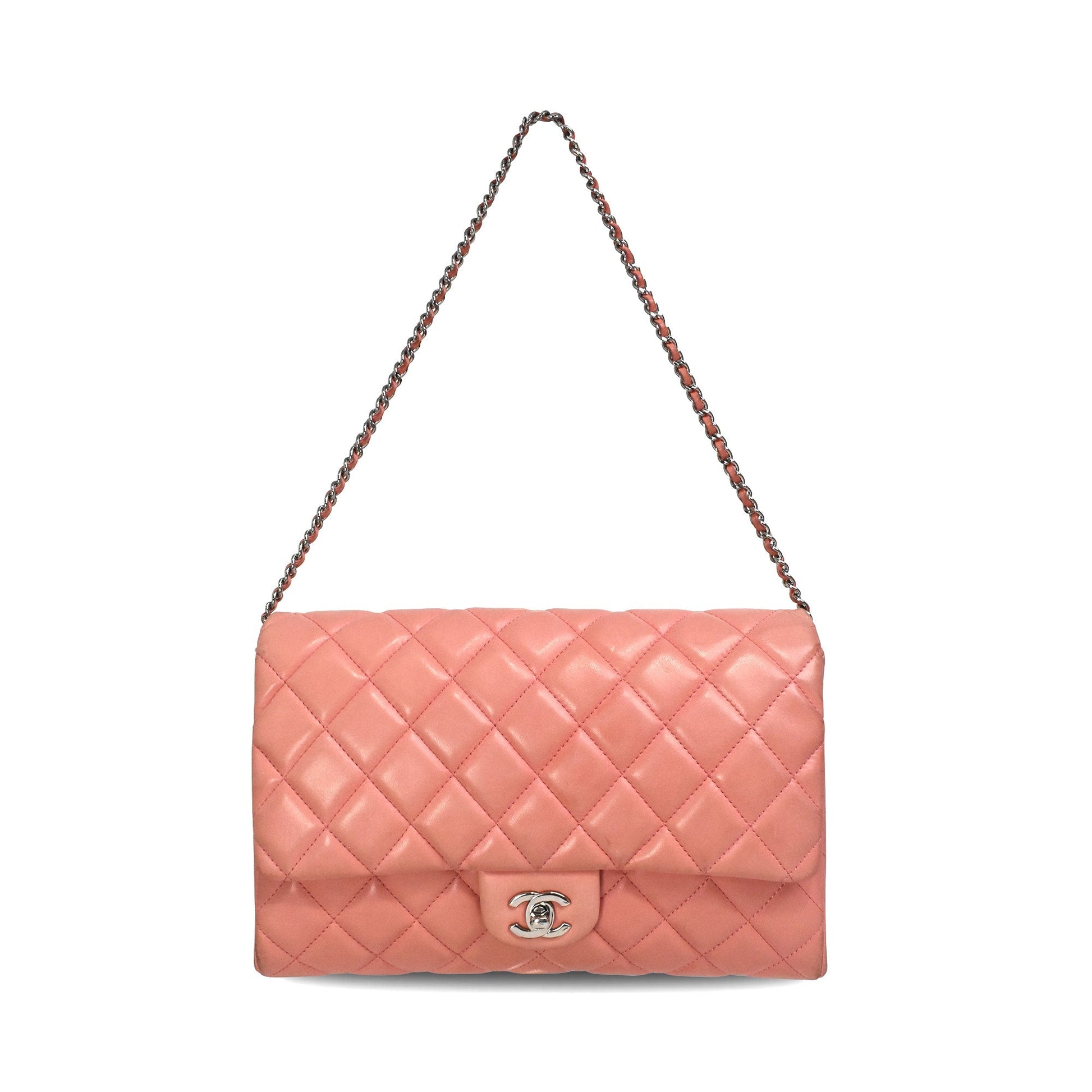 Chanel 'Timeless Clutch on Chain' Handbag - Rovelle Bags