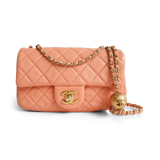 Chanel 'Pearl Crush Flap' Flap Bag - Rovelle Bags