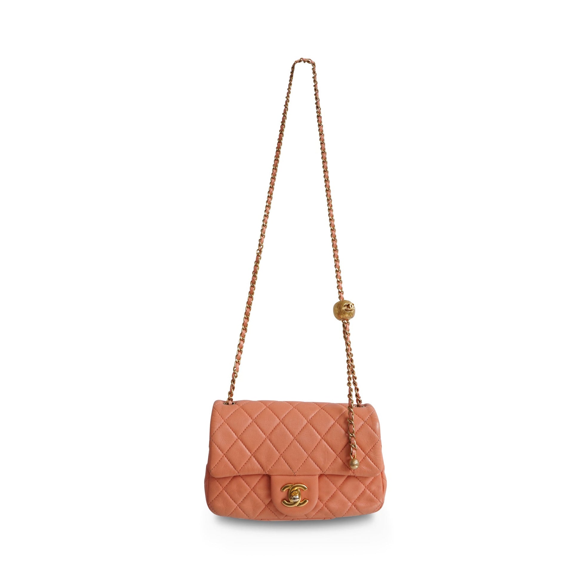 Chanel 'Pearl Crush Flap' Flap Bag - Rovelle Bags