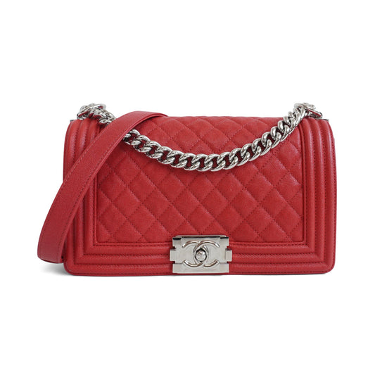 Chanel 'Old Medium Boy' Handbag - Rovelle Bags