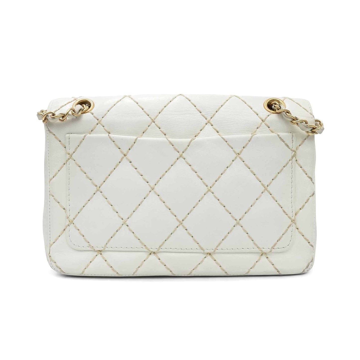 Chanel 'Wild Stitch' Flap Shoulder Shoulder Bag - Rovelle Bags