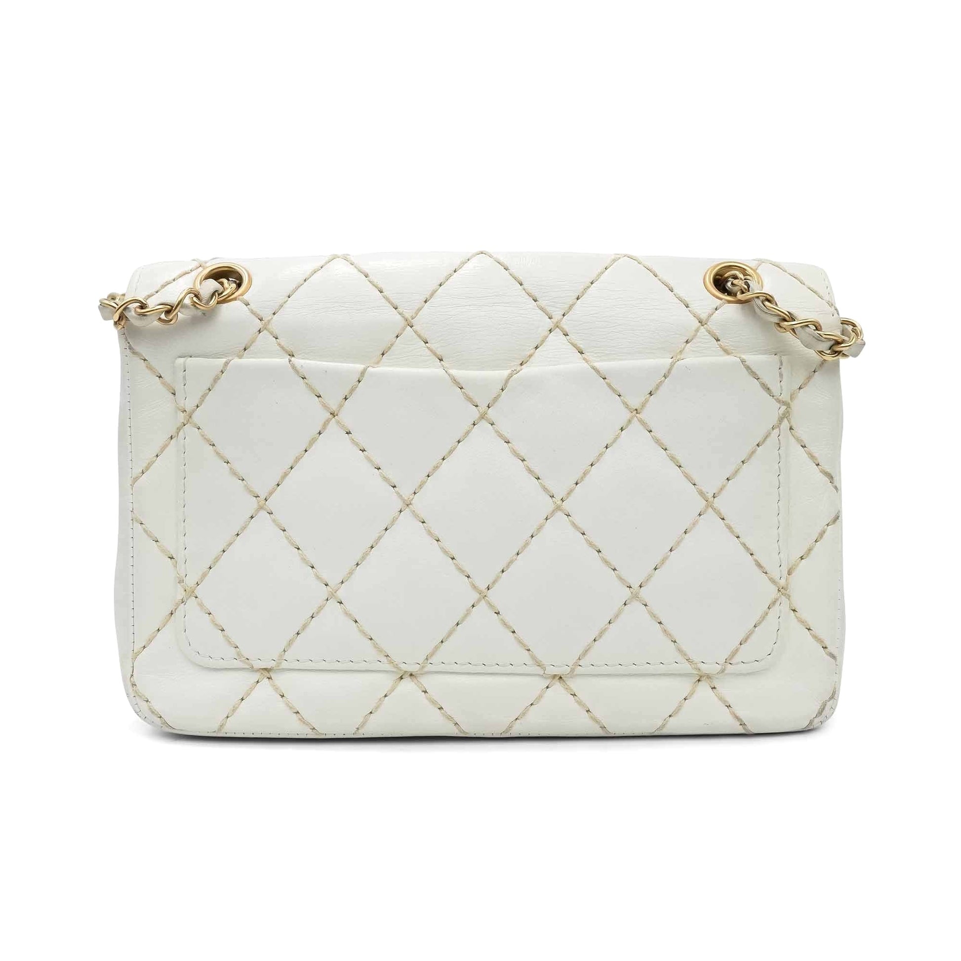Chanel 'Wild Stitch' Flap Shoulder Shoulder Bag - Rovelle Bags