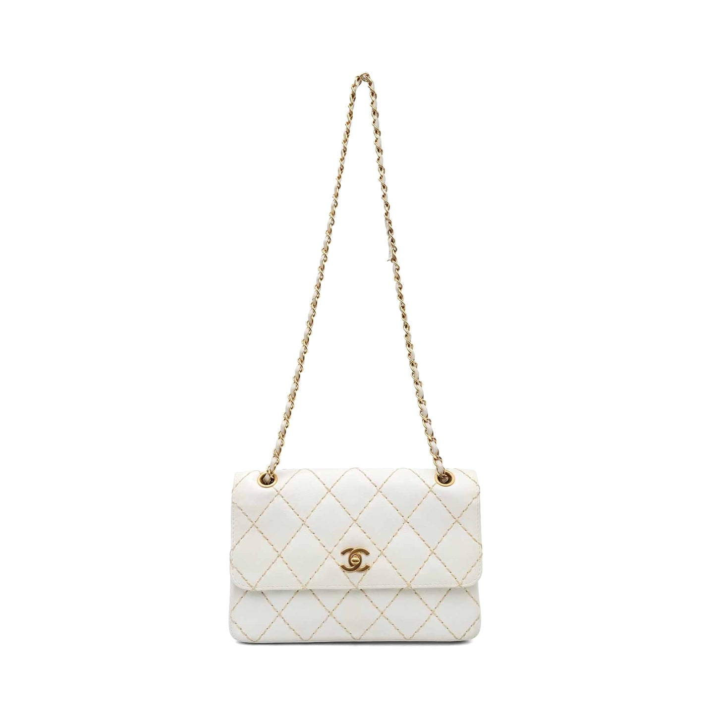 Chanel 'Wild Stitch' Flap Shoulder Shoulder Bag - Rovelle Bags