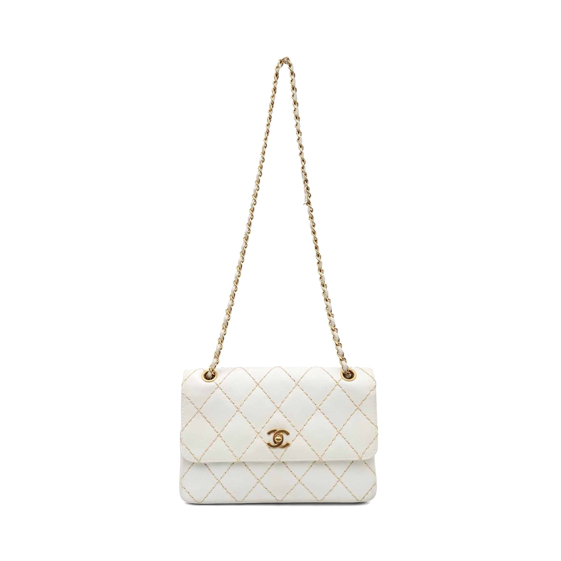 Chanel 'Wild Stitch' Flap Shoulder Shoulder Bag - Rovelle Bags