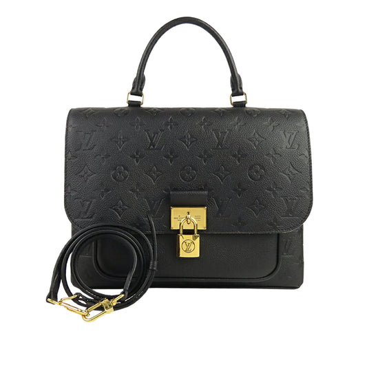 Louis Vuitton Marignan Black Monogram Empreinte