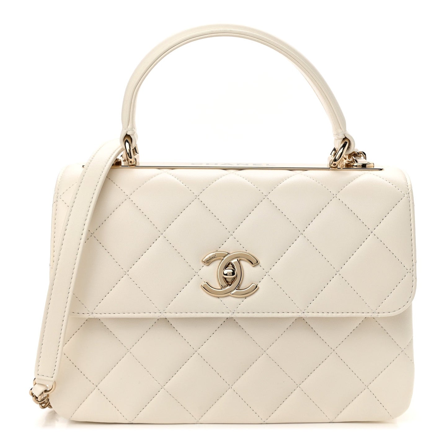 Chanel QUILTED LAMBSKIN TRENDY Flap Bag - Rovelle Bags