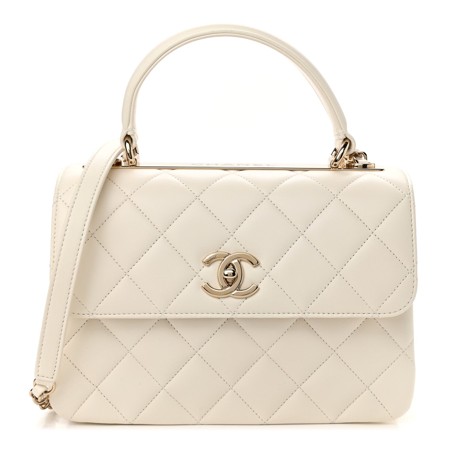 Chanel QUILTED LAMBSKIN TRENDY Flap Bag - Rovelle Bags
