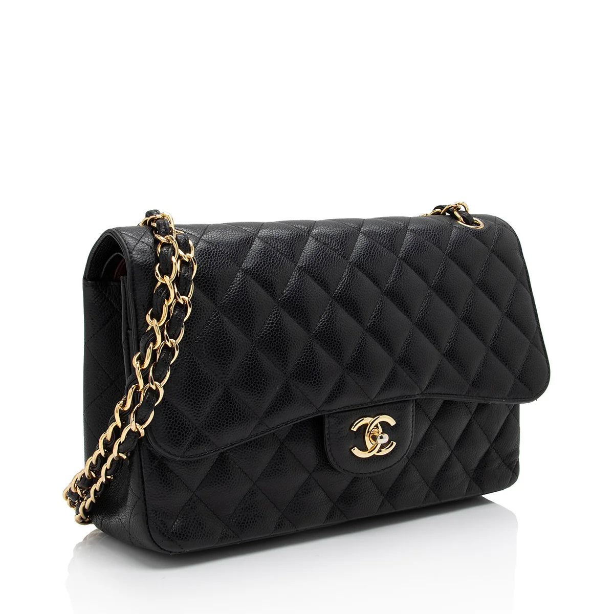 Chanel CAVIAR QUILTED CLASSIC Flap Bag - Rovelle Bags
