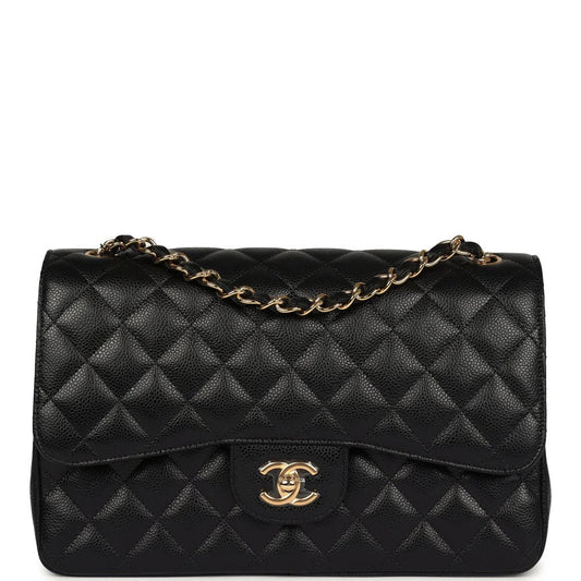 Chanel CAVIAR QUILTED CLASSIC Flap Bag - Rovelle Bags