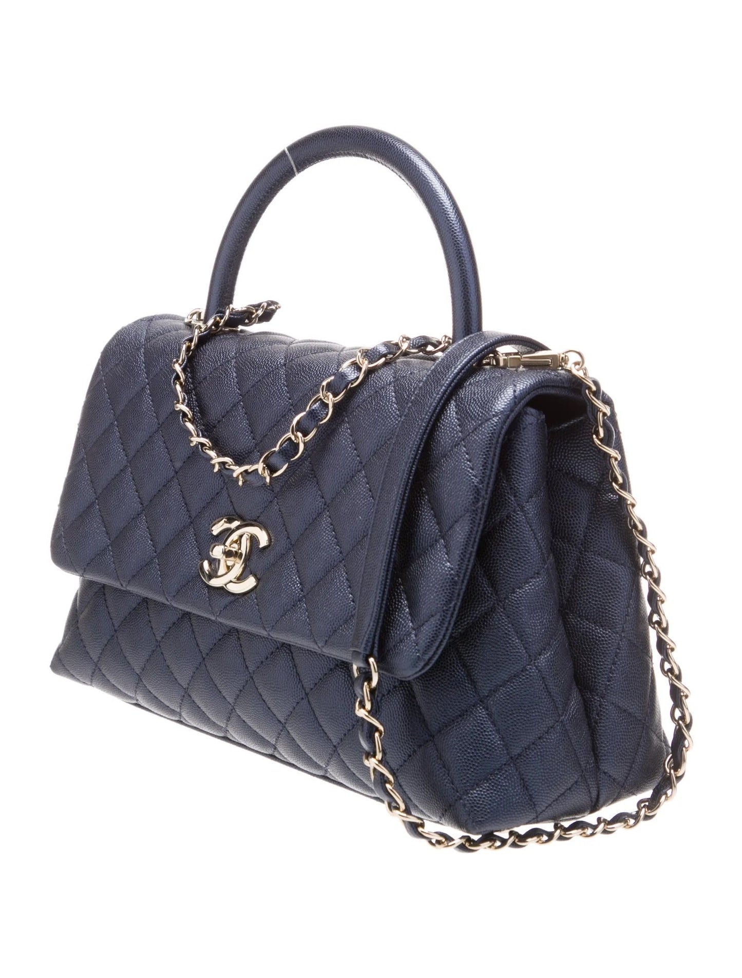 Chanel Coco Handle Flap Bag - Rovelle Bags