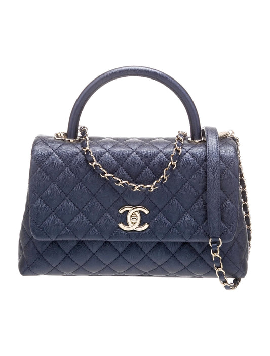 Chanel Coco Handle Flap Bag - Rovelle Bags