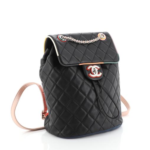 Chanel Cuba Urban Spirit Backpack Quilted Backpack - Rovelle Bags