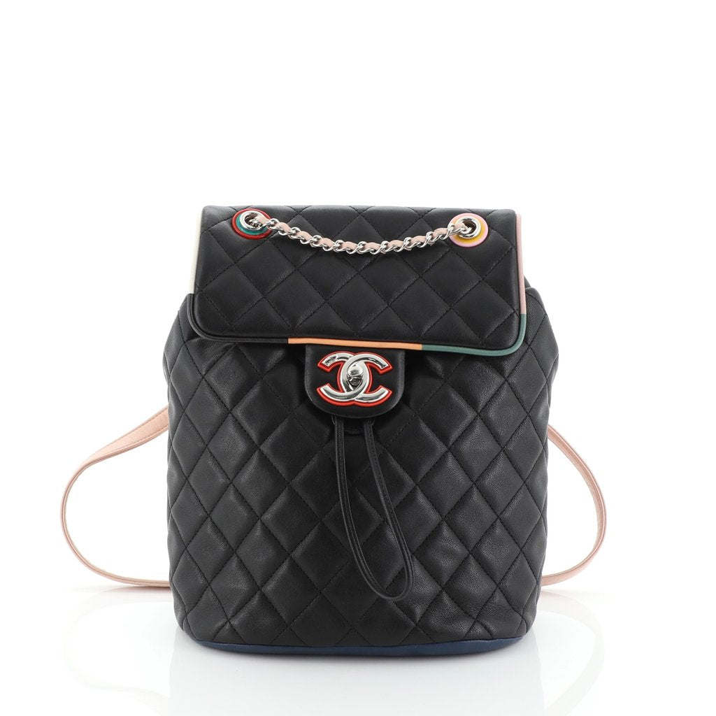 Chanel Cuba Urban Spirit Backpack Quilted Backpack - Rovelle Bags