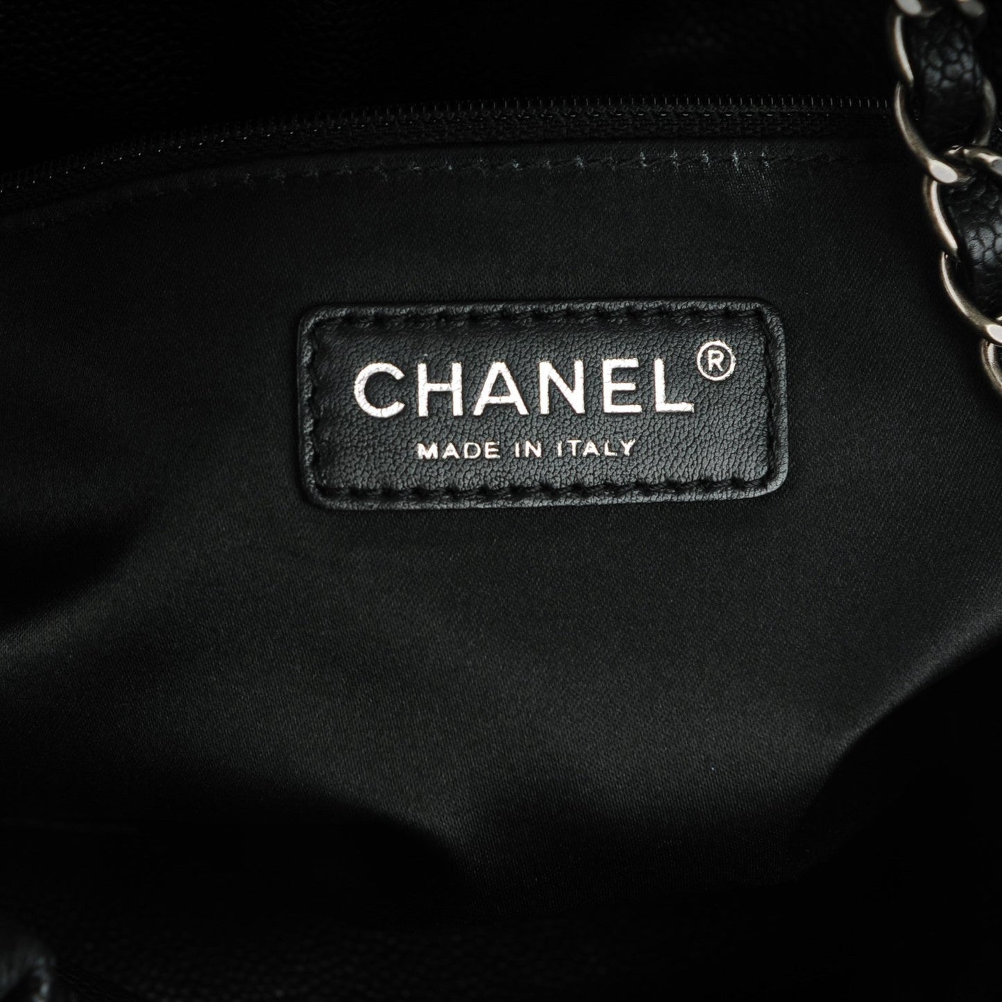 Chanel GLAZED CAVIAR LEATHER Shoulder Bag - Rovelle Bags