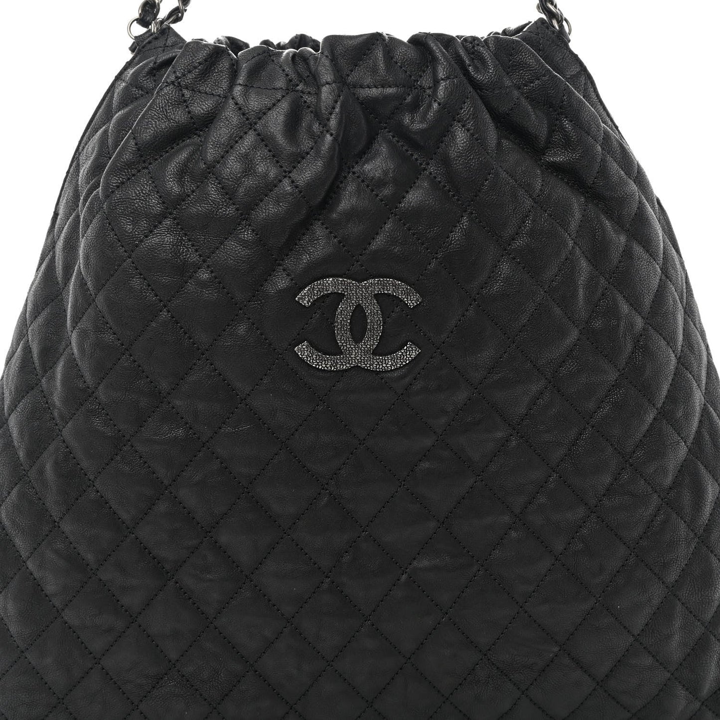 Chanel GLAZED CAVIAR LEATHER Shoulder Bag - Rovelle Bags