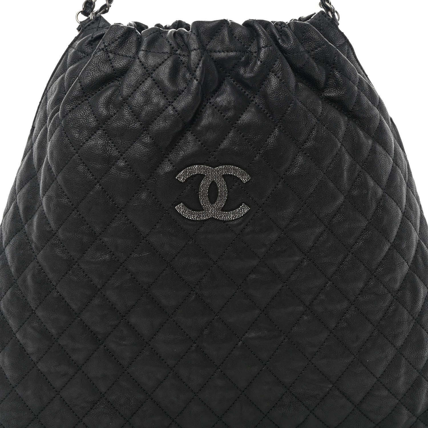 Chanel GLAZED CAVIAR LEATHER Shoulder Bag - Rovelle Bags