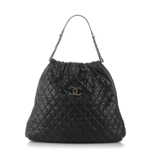 Chanel GLAZED CAVIAR LEATHER Shoulder Bag - Rovelle Bags