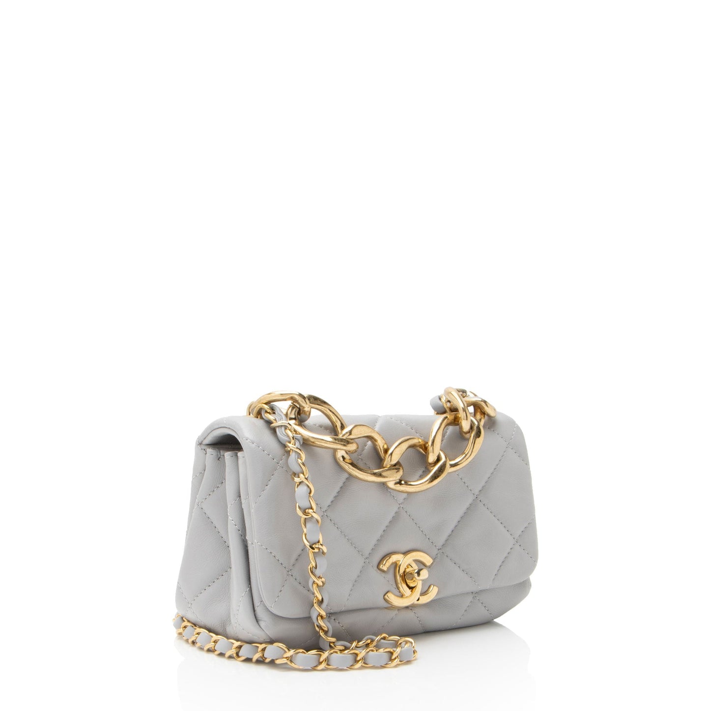 Chanel Lambskin Color Match Mini Flap Bag