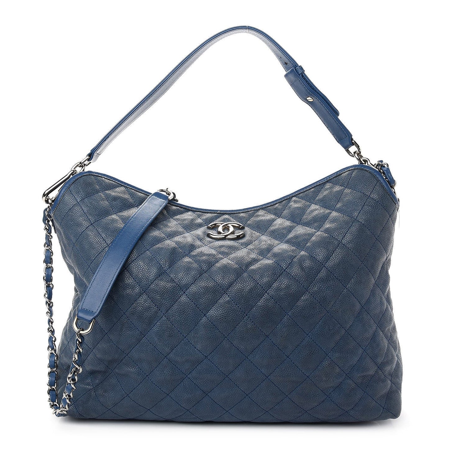 Chanel CAVIAR QUILTED FRENCH Hobo Bag - Rovelle Bags