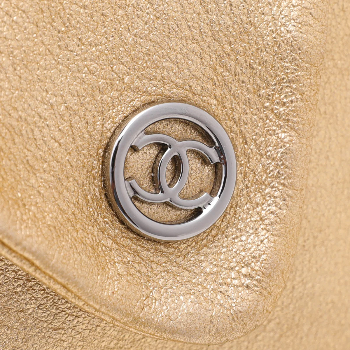 Chanel CC METALLIC GOLD Hobo Bag - Rovelle Bags