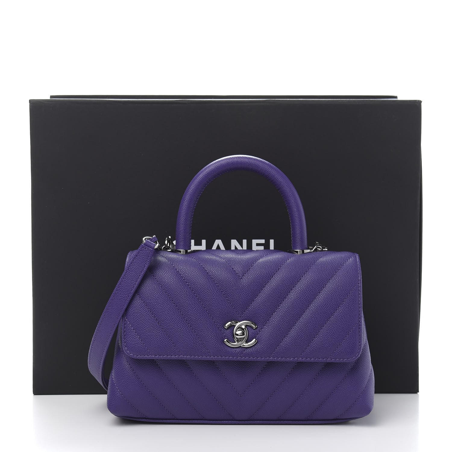 Chanel Coco Handle Handbag - Rovelle Bags