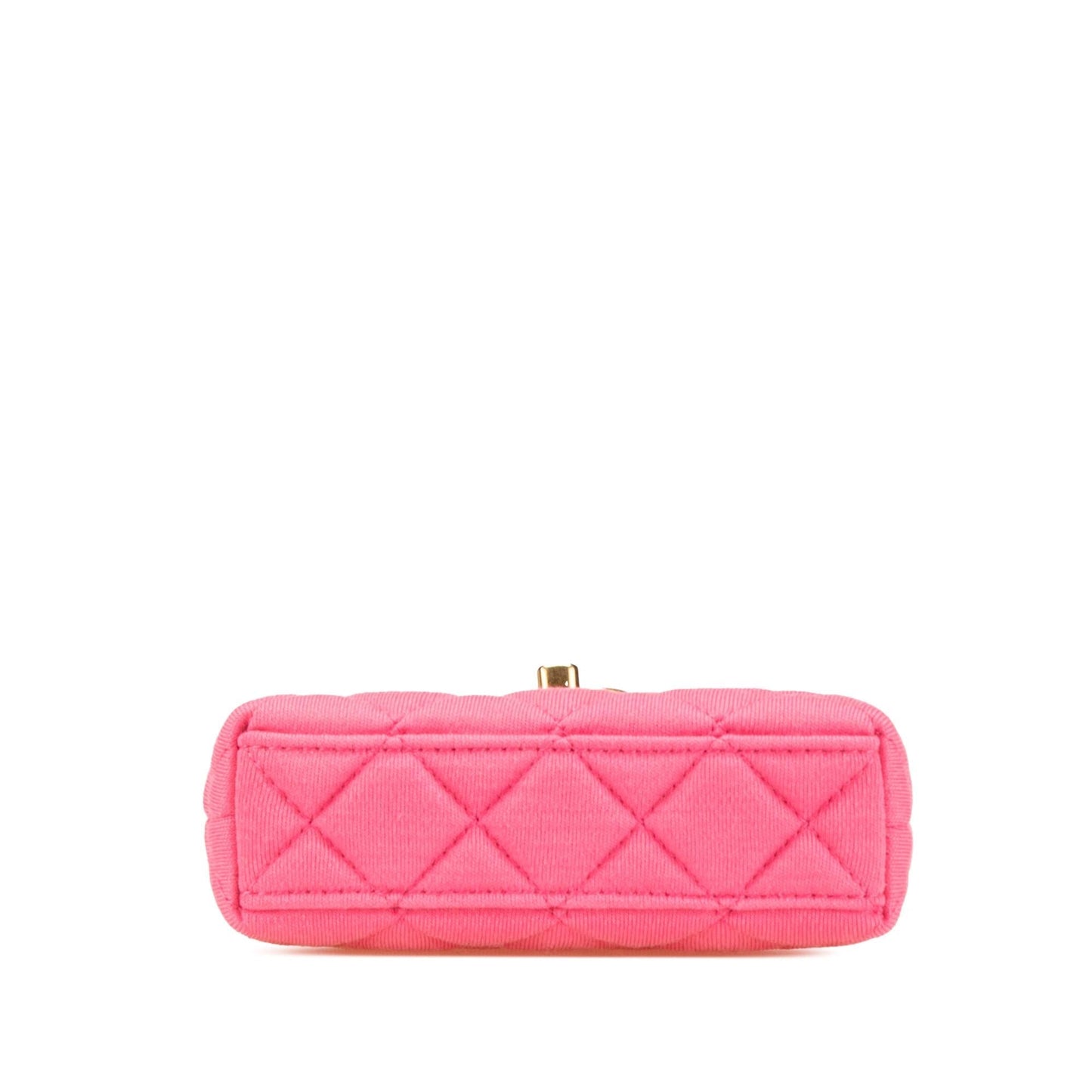 Chanel Mini Nano Jersey Kelly Shopper Bag