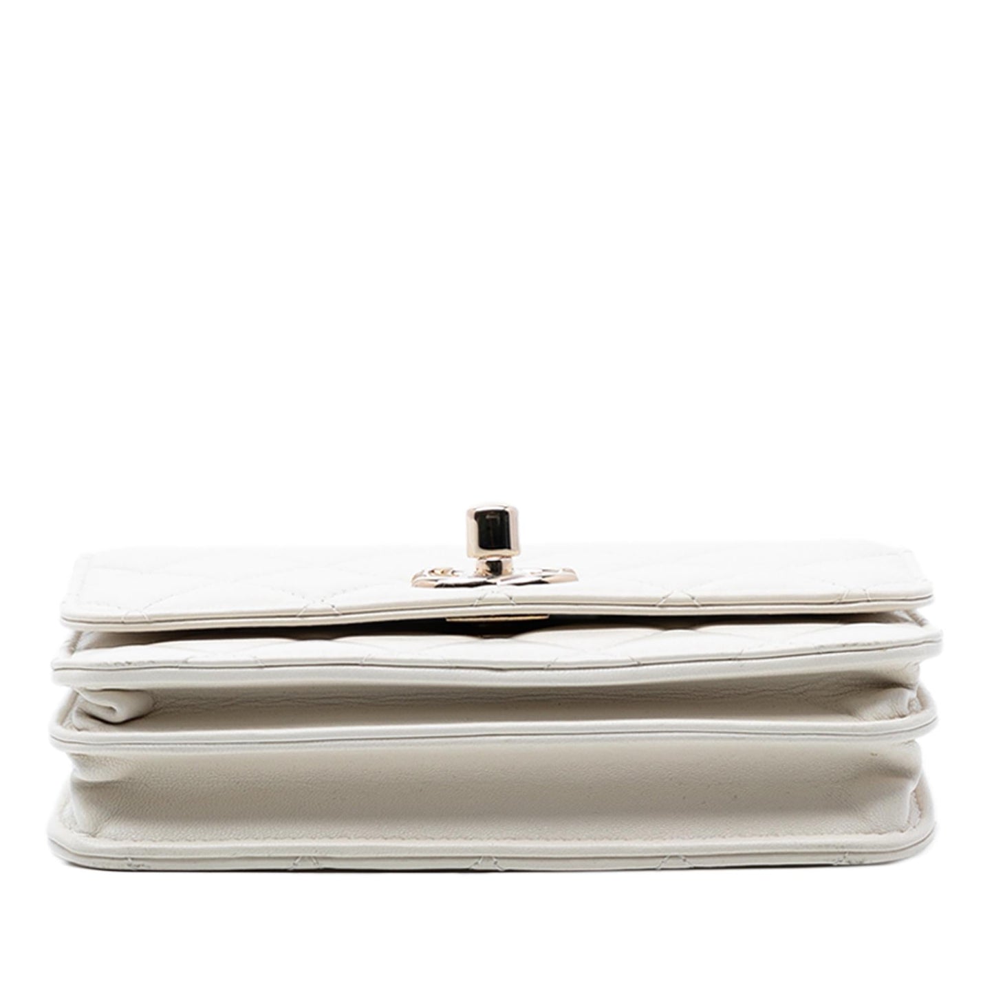 Chanel Mini Quilted Lambskin Trendy CC Wallet On Chain