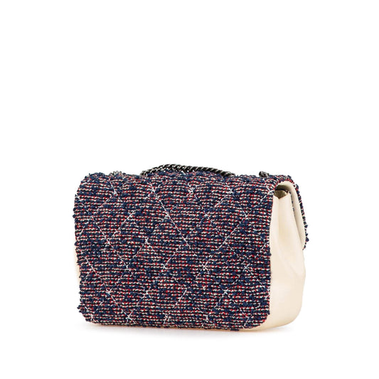 Chanel Rectangular Tweed Single Shoulder Bag - Rovelle Bags