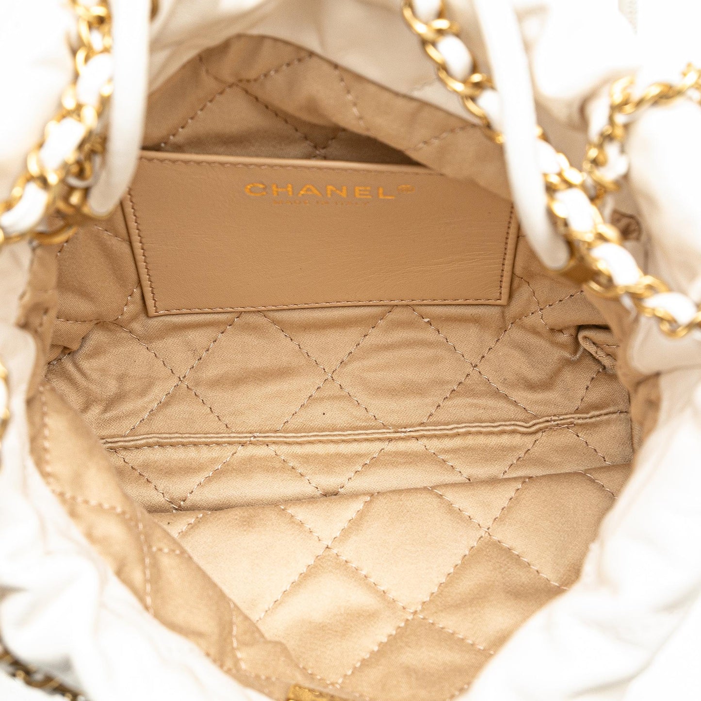 Chanel Shiny Calfskin 22 Shoulder Bag - Rovelle Bags