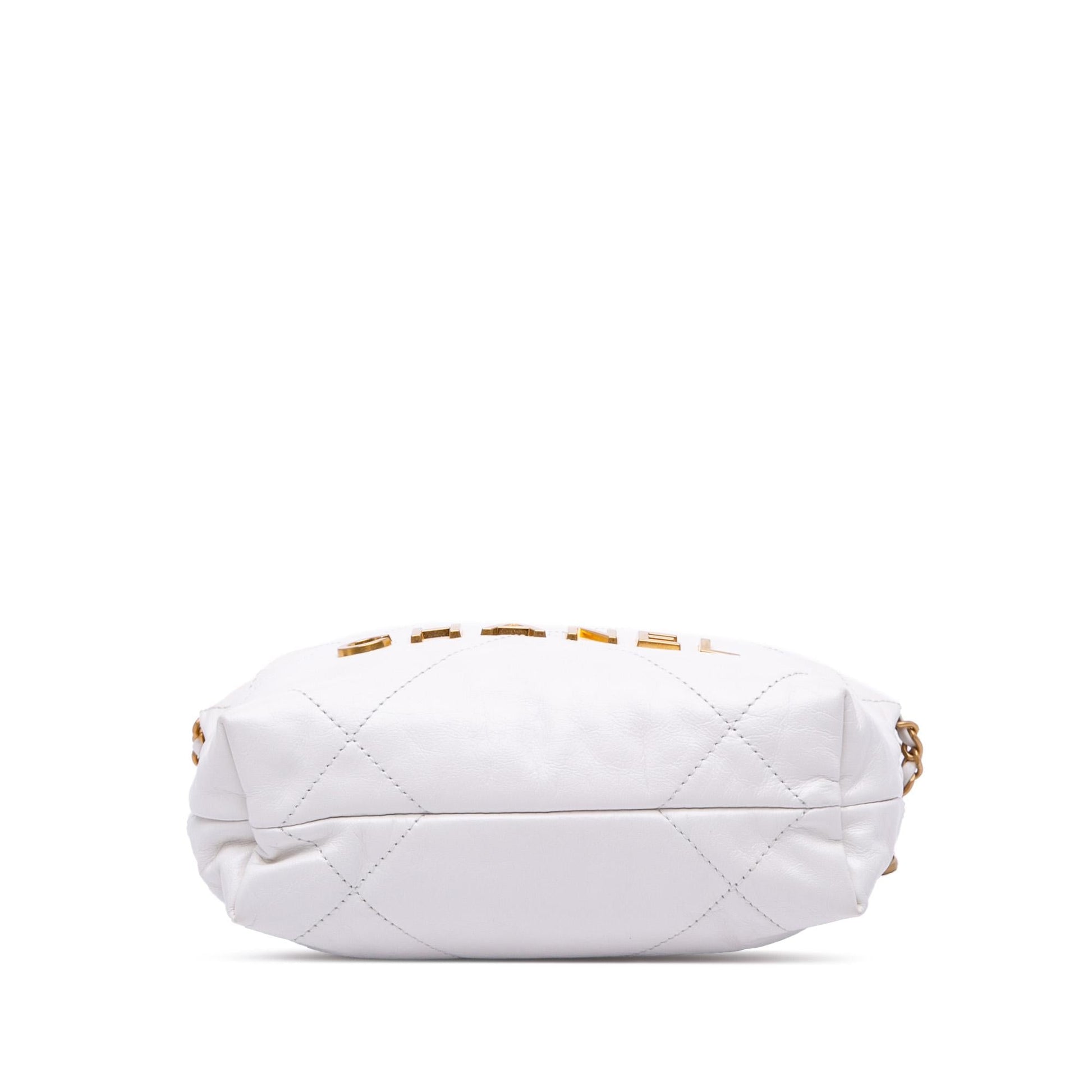 Chanel Shiny Calfskin 22 Shoulder Bag - Rovelle Bags