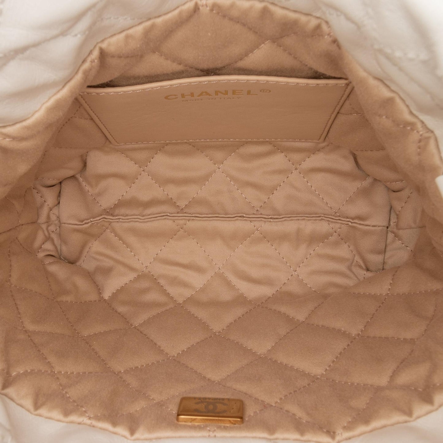 Chanel Shiny Calfskin 22 Shoulder Bag - Rovelle Bags
